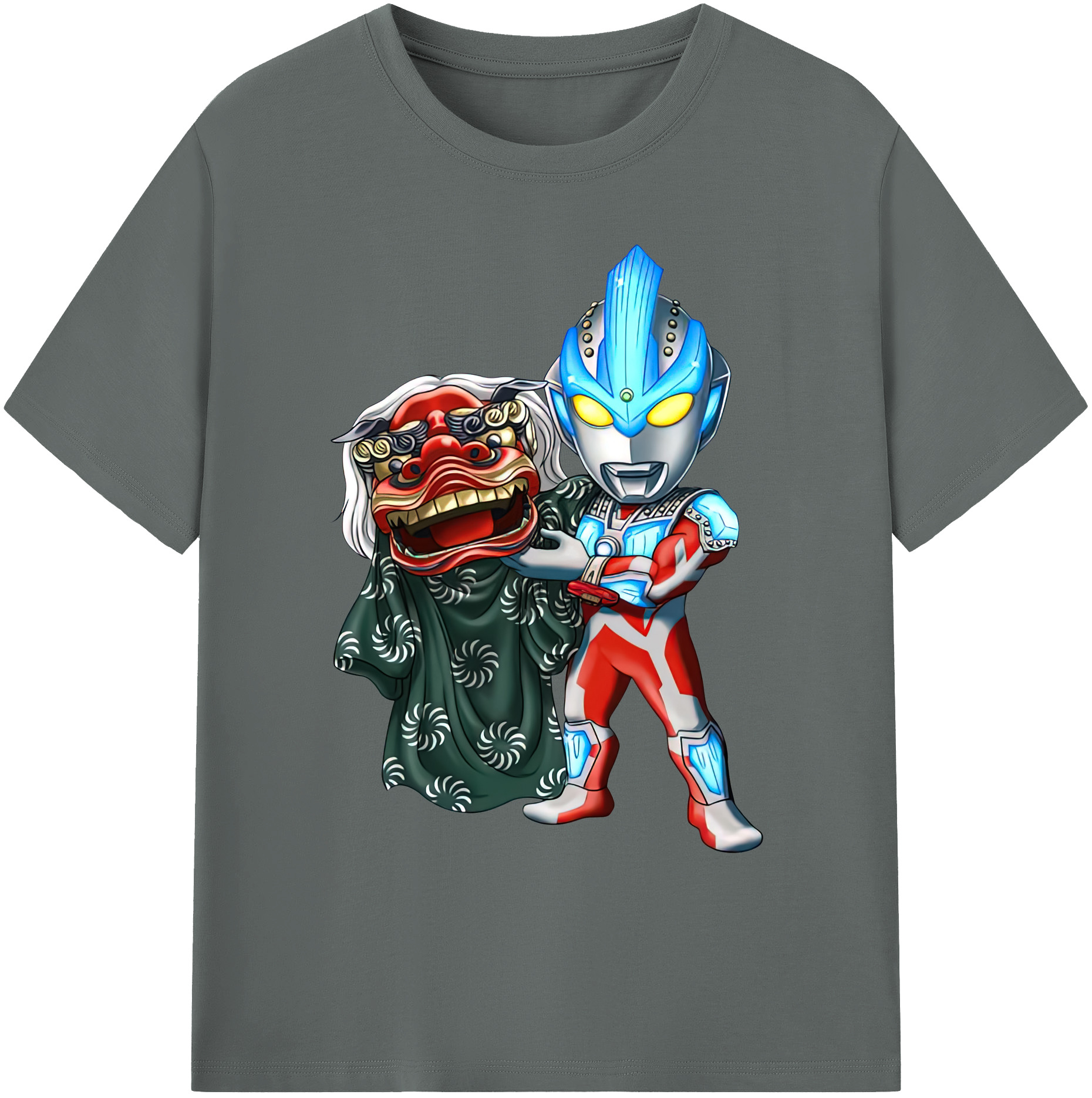 （画像用） ウルトラマン Ultraman 綿100％ メンズ半袖Tシャツ｜肌触りやわらか＆通気性
